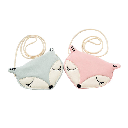 Raged Sheep Lovely Children one shoulder bag coin purse cute fox girls messenger bag baby accessories