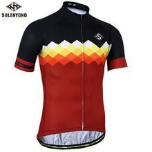 SIILENYOND Gannon Quick Dry Cycling Jersey Summer Short Sleeve MTB Bike Clothing Ropa  Maillot Ciclismo Racing Bicycle Clothes