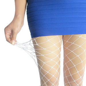 Lady Women Sexy Pantyhose Mesh Fishnet Nylon Tights Long Stocking Jacquard Step Foot Seam Pantyhose Stockings lingerie Hosiery