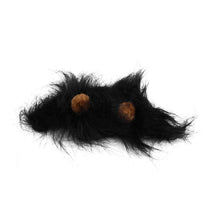 Pet Cat Dog Emulation Lion Hair Mane Ears Head Cap Autumn Winter Dress Up Costume Muffler Scarf